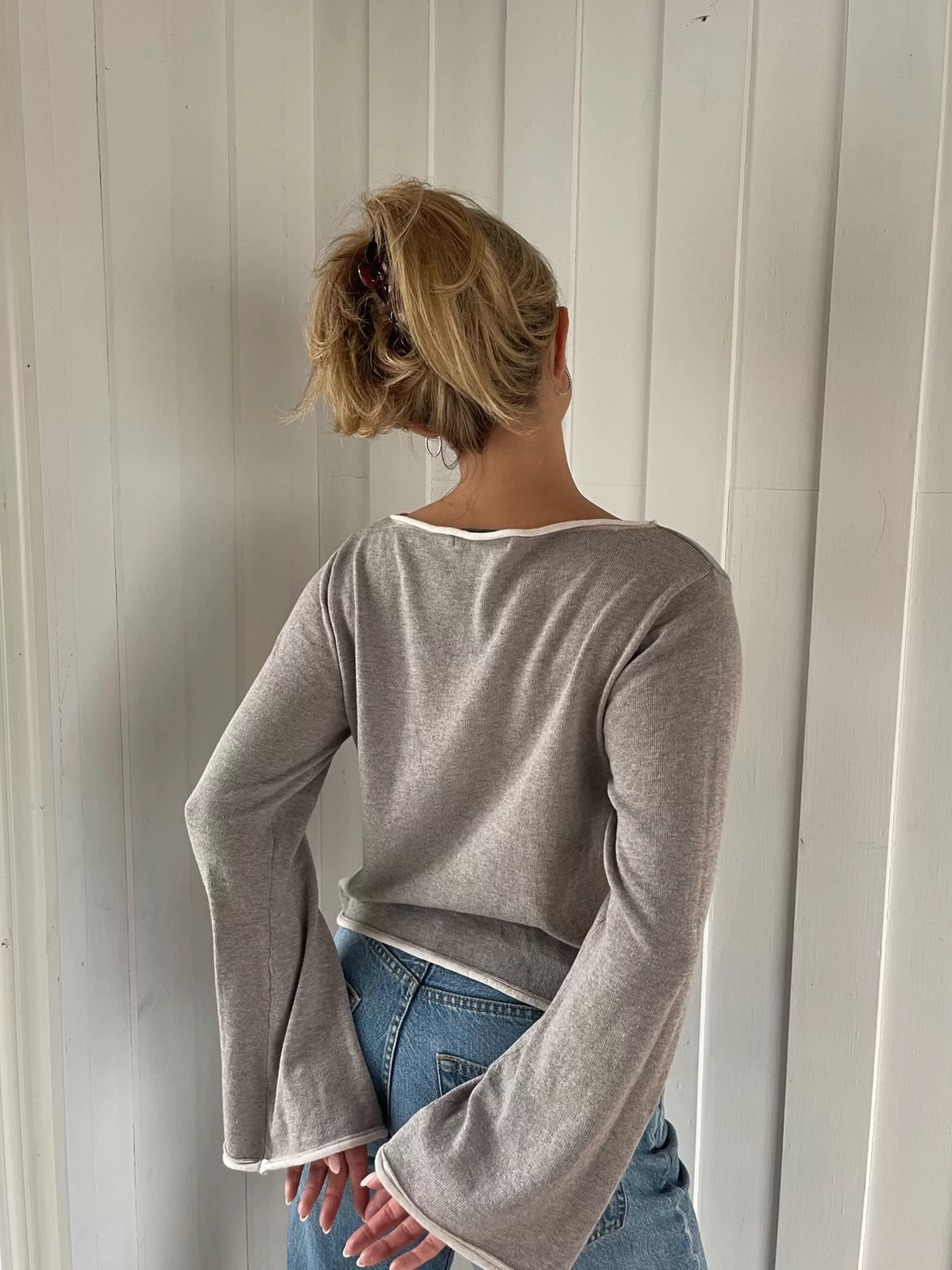 Djerf Avenue Bateau Neck Sweater<Women Sweaters