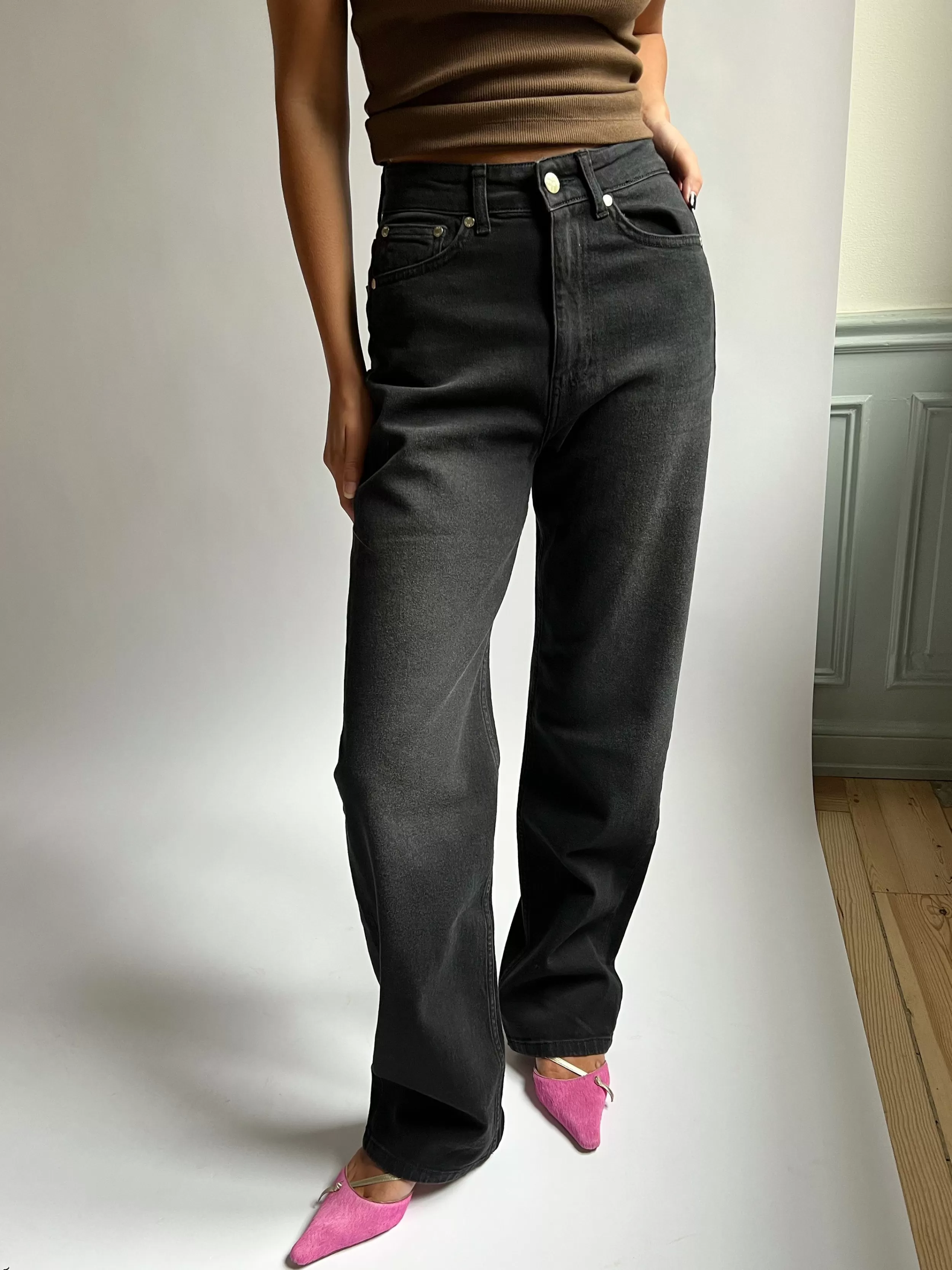 Djerf Avenue Straight Jeans<Women Jeans